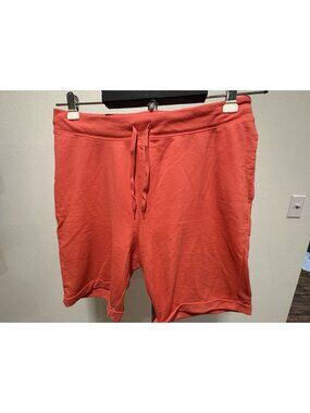 Hanes Comfy Summer Shorts Women XL 36 X 10 Stretch Pull On Draw String